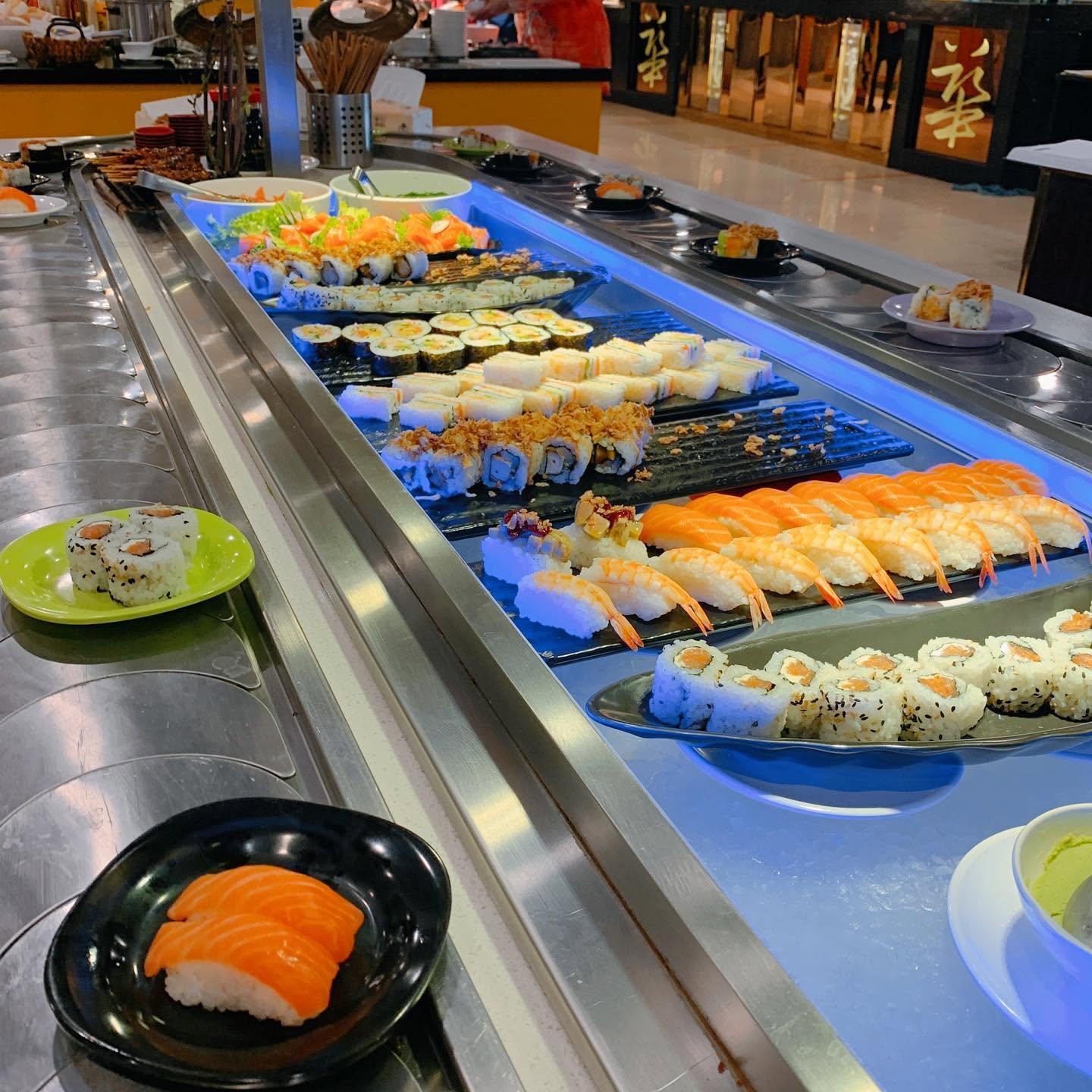 Le buffet de sushis